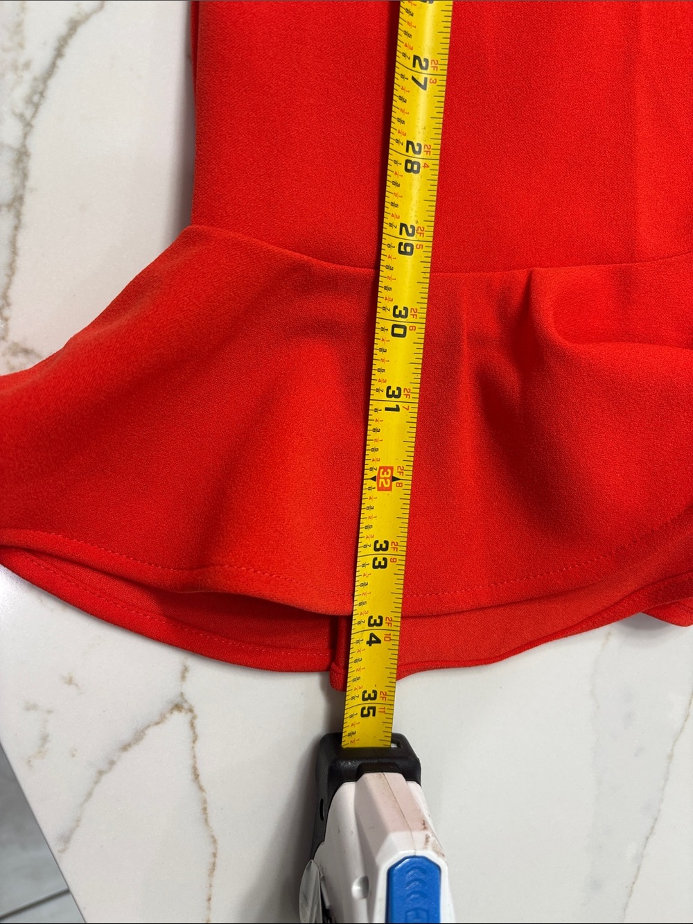 Hello Molly Red Lace-Up Backless Ruffle Hem Mini Dress - Picture 9 of 11